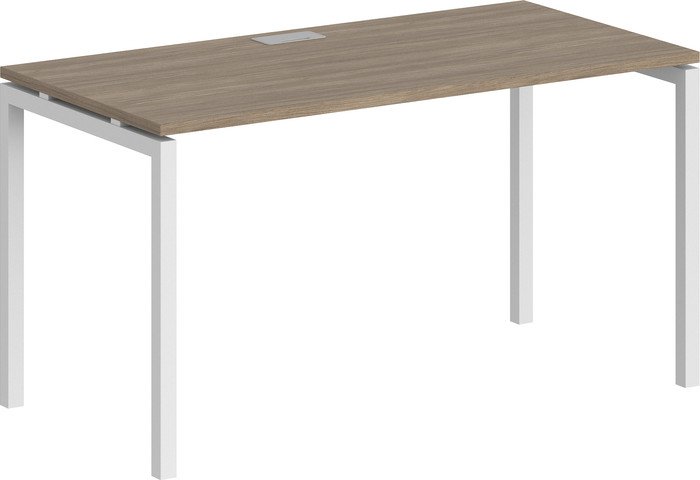 Стол Norden 120x60x75 SG.201.OD.44.WH (дуб темный/белый)