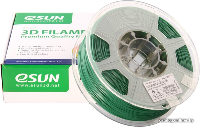 Esun PLA+ 1.75 мм 1000 г (сосновый)