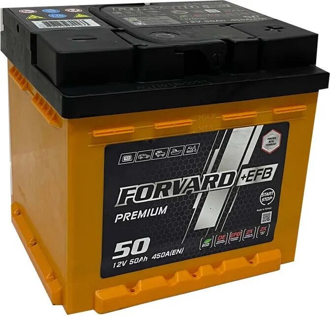 Автомобильный аккумулятор Forvard EFB Premium R+ (50 А·ч)