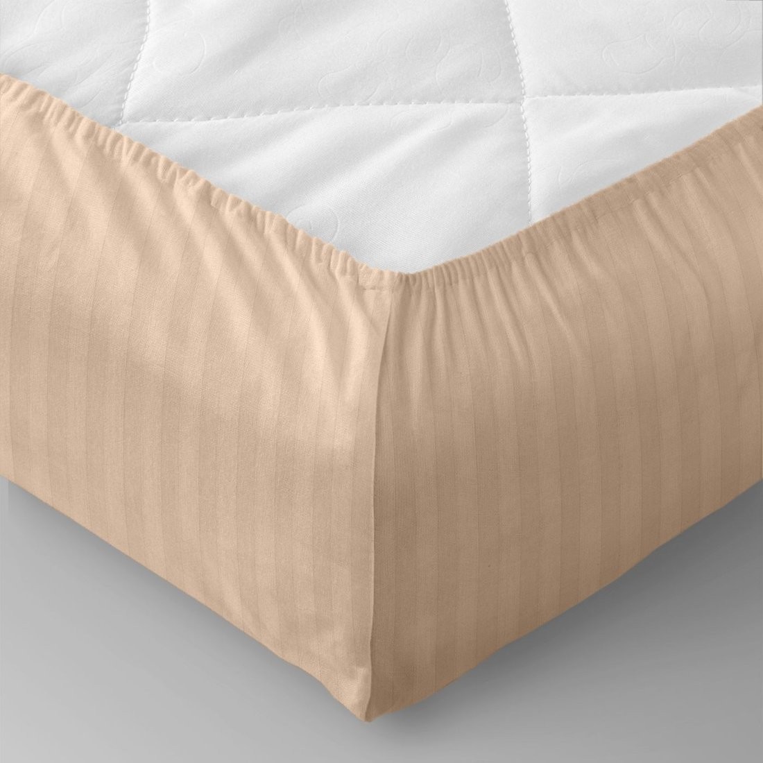 Постельное белье Verossa Stripe на резинке 180x200x30 784516 (Bronze)