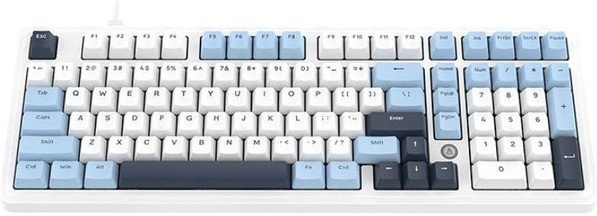 Клавиатура Ajazz AK980 (синий/белый/голубой, Ajazz Daydream)