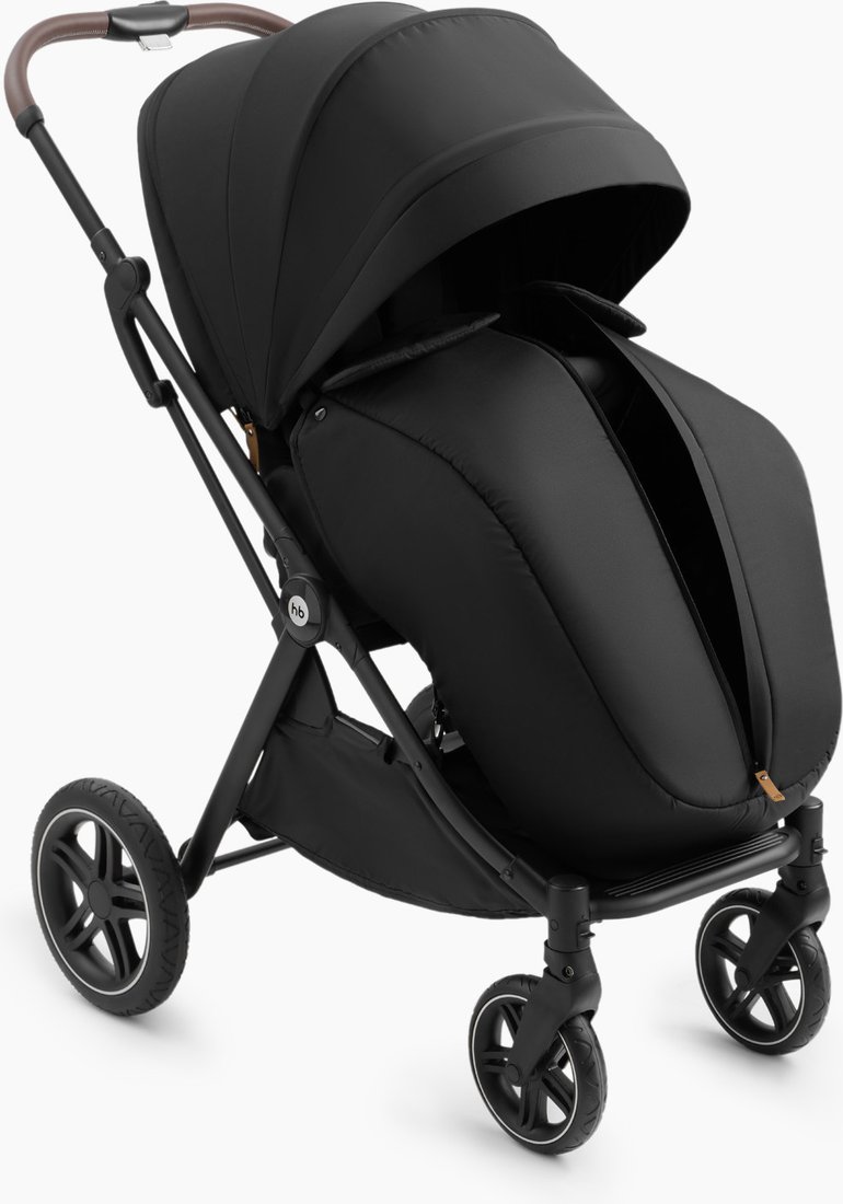 Коляска прогулочная «книга» Happy Baby Luna 360 (black nova)