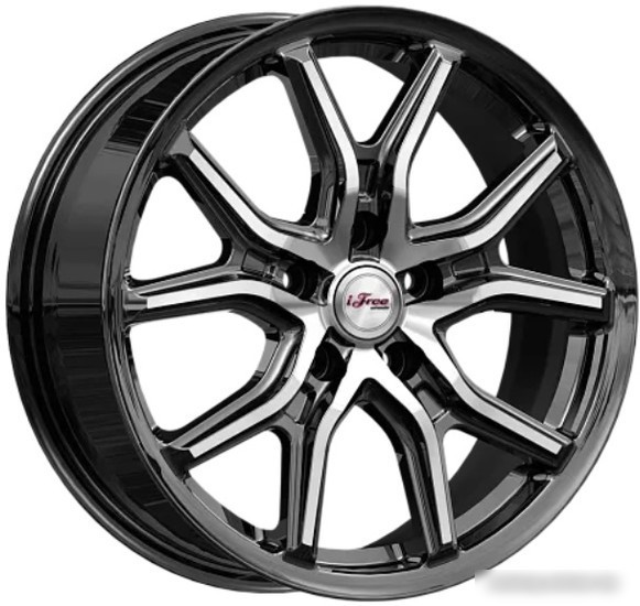 Литые диски iFree Страйк 17x6.5" 5x112мм DIA 57.1мм ET 33мм Блэк джек