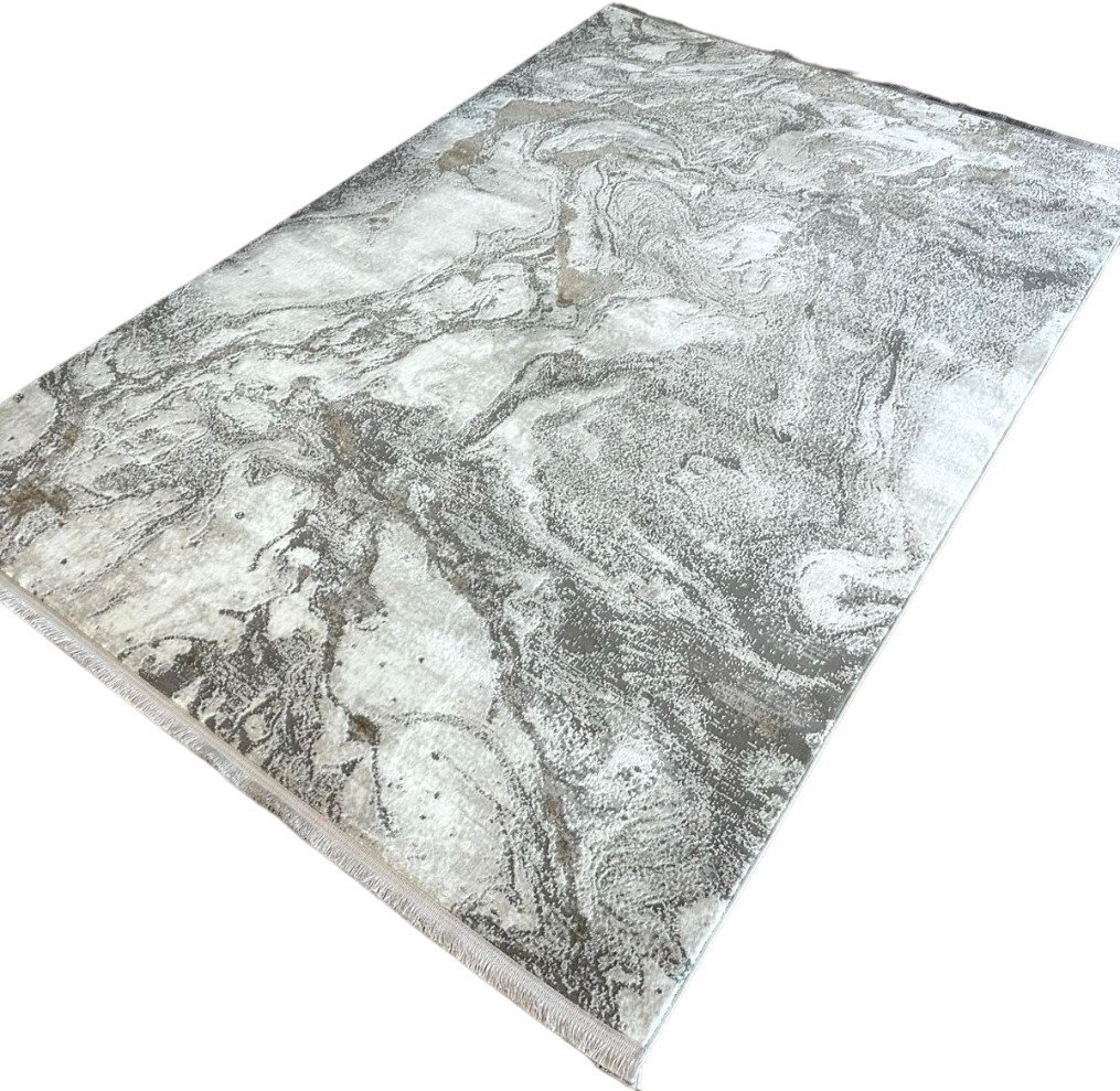 Ковер для жилой комнаты Radjab Carpet София MR 283 Прямоугольник 11662RK (1.6x2.3, Cream/Gold)