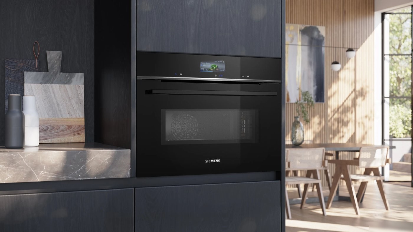 Электрический духовой шкаф Siemens iQ700 CM776GKB1