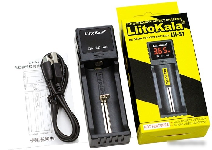 Зарядное LiitoKala Lii-S1