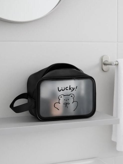 Косметичка ILikeGift Lucky bear ZT385-0017-34-01 (black)