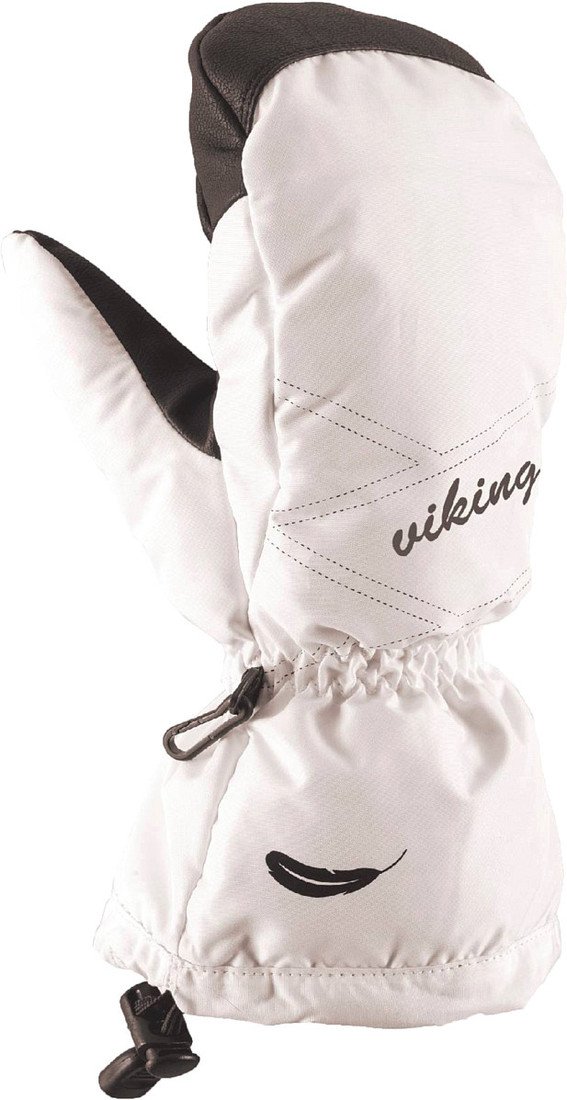 Горнолыжные варежки Viking Strix Mitten 112/25/0300-0100 (р.8, белый)