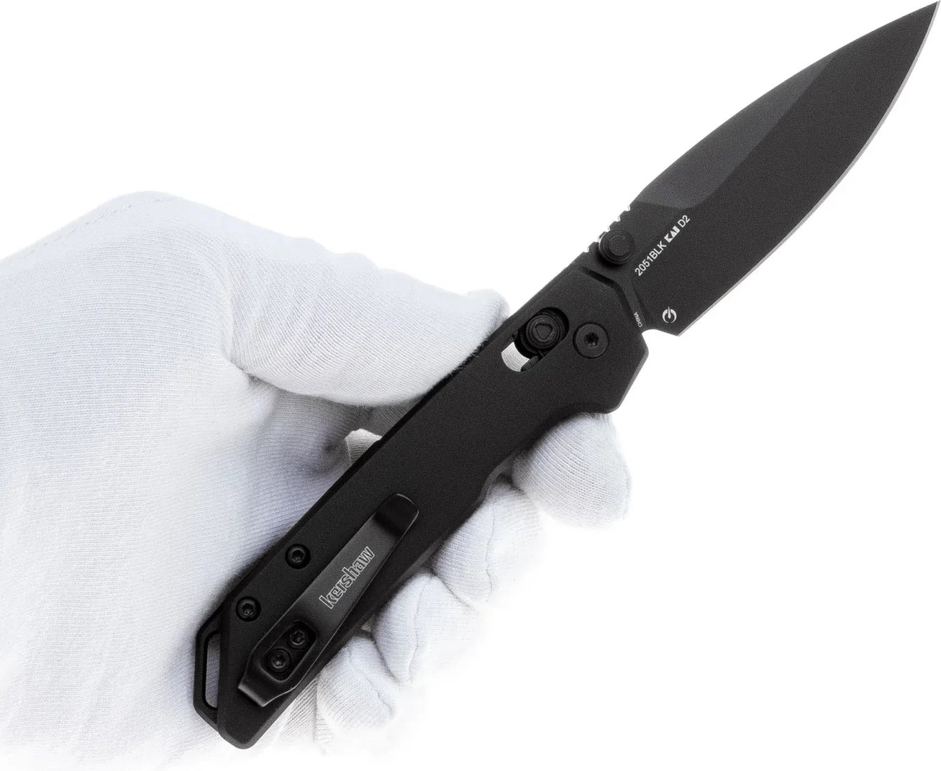 Складной нож Kershaw Mini Iridium 2051BLK