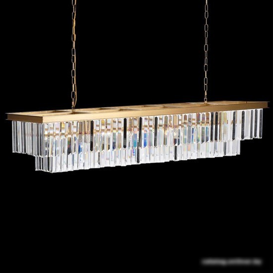 Подвесная люстра LOFT IT Prism Clear 10019/1200R Gold