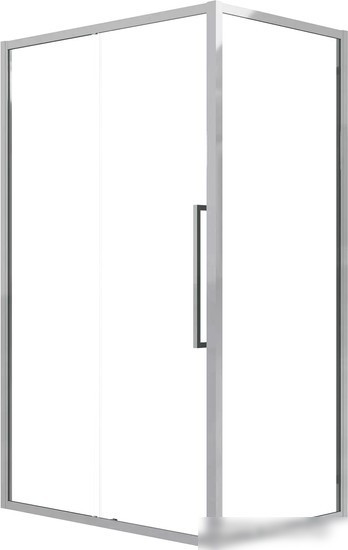 Душевая стенка Grossman Cosmo 80x195 200.K33.02.80.10.00 (хром/стекло прозрачное)