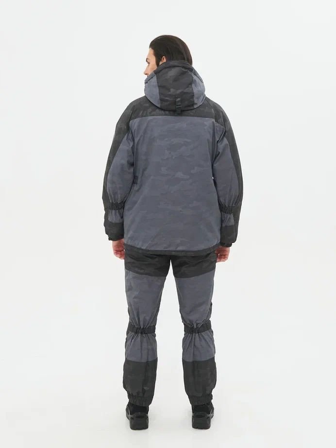 Костюм Huntsman Горка Люкс -15°C Серый Breathable (р.44-46/170-176)