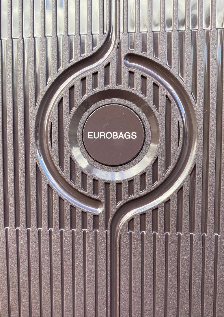 Чемодан-спиннер Eurobags PP-N98 (L, коричневый)