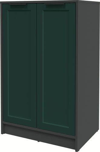 Тумба Интерлиния Концепт Тренд КТ-Т64 (антрацит/изумруд)
