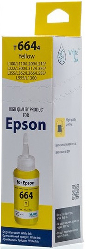 Чернила White Ink 101/103 Yellow 70 мл (аналог Epson T664)