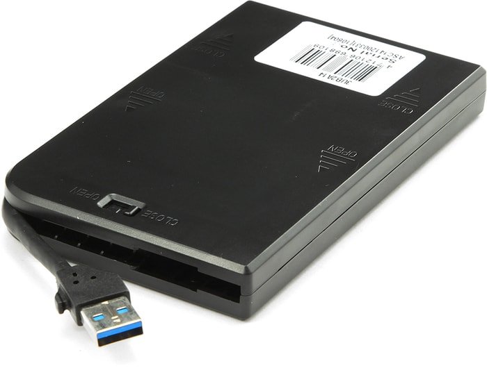 Бокс для жесткого диска AgeStar 3UB2A14 (синий/черный)