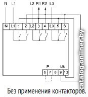 Реле контроля фаз Евроавтоматика F&F PF-452 EA04.005.004