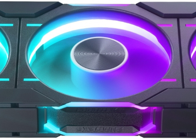 Вентилятор для корпуса Phanteks D30-120 D-RGB Reversed Black PH-F120D30R_DRGB_PWM_BK01