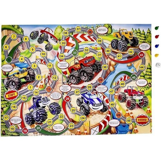 Настольная игра Умка Суперджипы 3272483