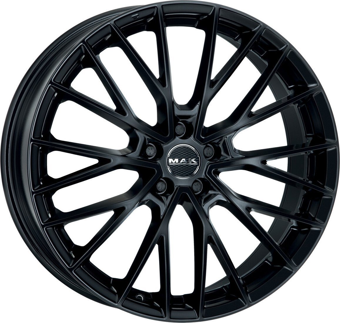 Литые диски MAK Speciale 19x8.5" 5x114.3мм DIA 76мм ET 30мм Gloss Black