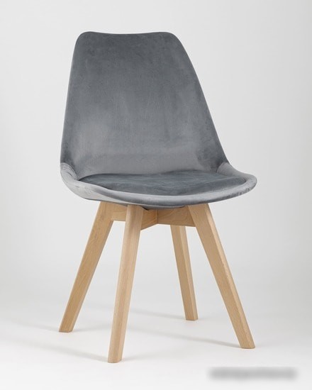 Стул Stool Group Frankfurt велюр (серый)