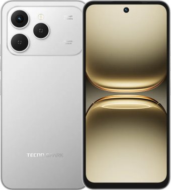 Телефон Tecno Spark 40 KM5n 8GB/256GB NFC (серый титановый)