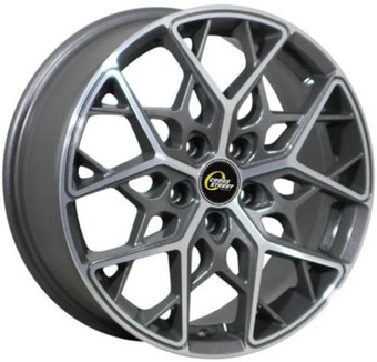 Литые диски Cross Street CR-20 18x7.5" 5x114.3мм DIA 66.6мм ET 37мм GMF