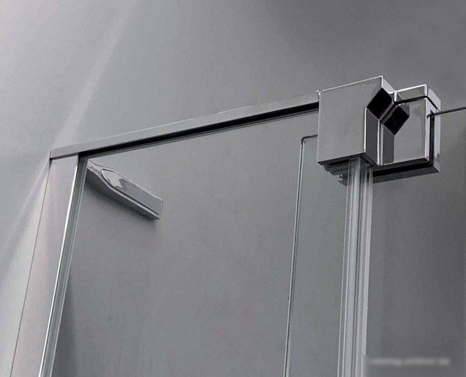 Душевой уголок Cezares SLIDER-AH-2-90/100-100/110-GRIGIO-Cr