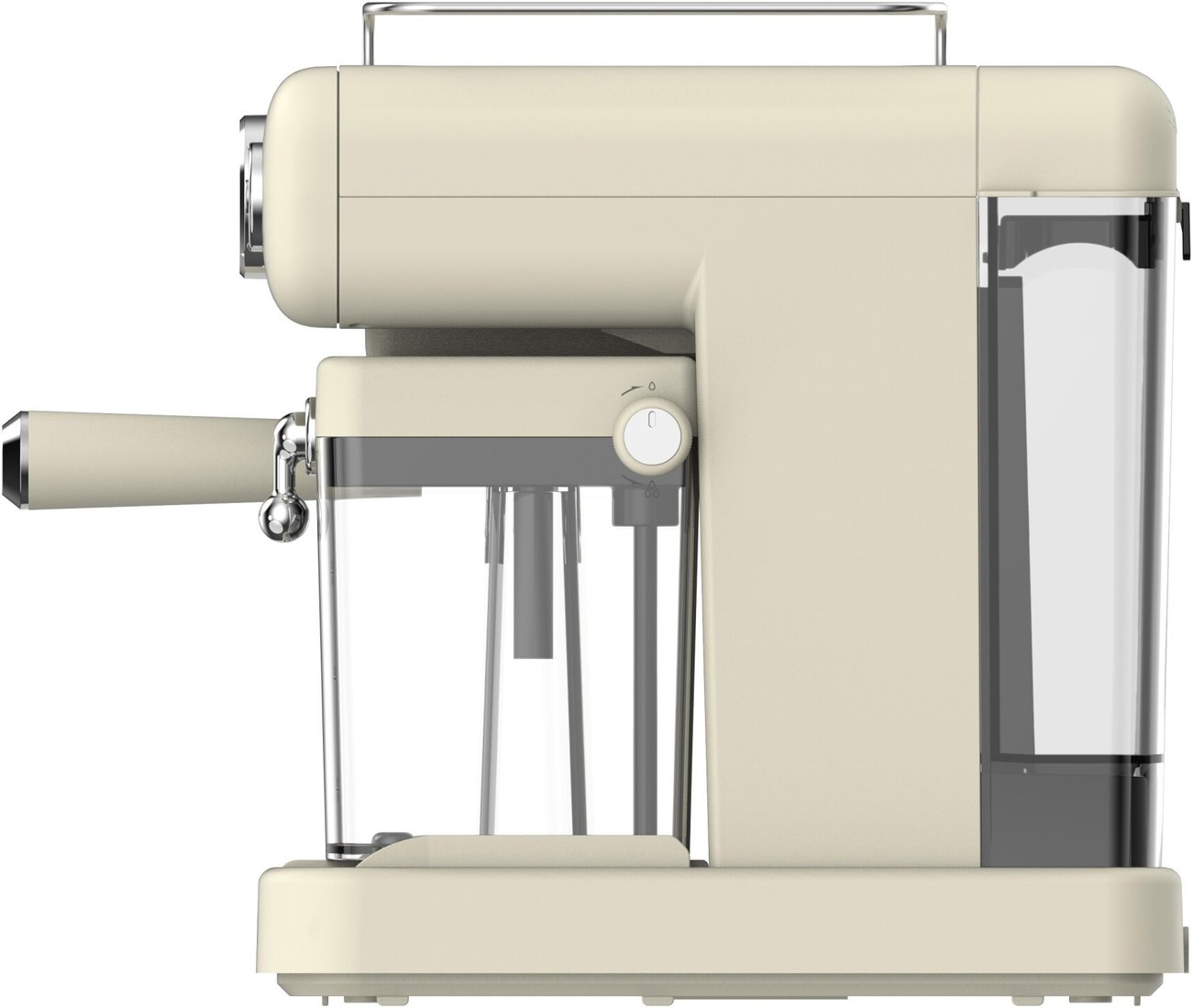 Рожковая кофеварка Tesler ECM-250 beige