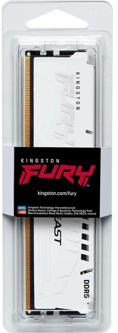 Оперативная память Kingston FURY Beast 16ГБ DDR5 5600 МГц KF556C40BW-16
