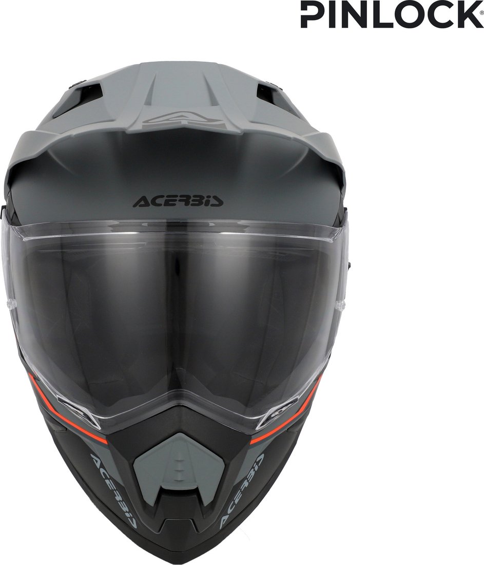 Мотошлем Acerbis Assault Graphic 0026652.446.068 (XL, черный/оранжевый)