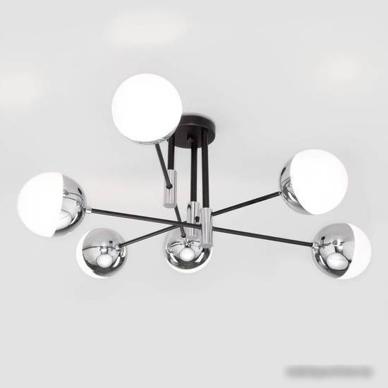 Люстра средней высоты Евросвет Nuvola 70129/6 (хром)