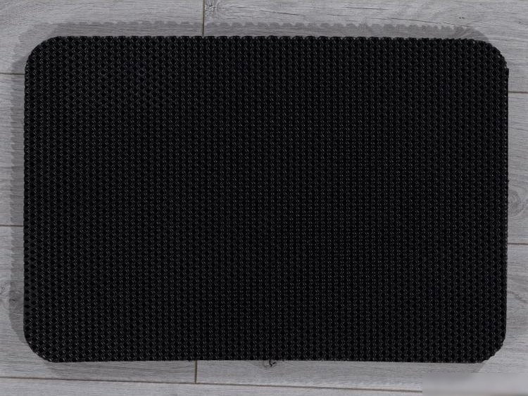 Придверный коврик Venera Home EVA Соты 43х62 (черный)