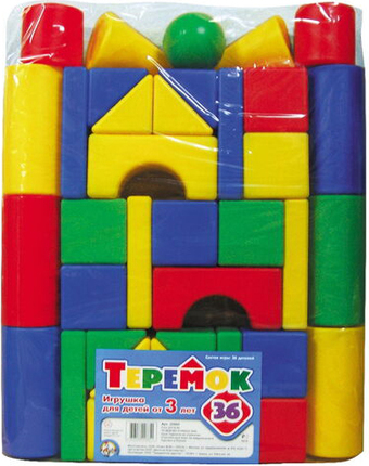 Конструктор/игрушка-конструктор Десятое королевство Теремок-36 00885