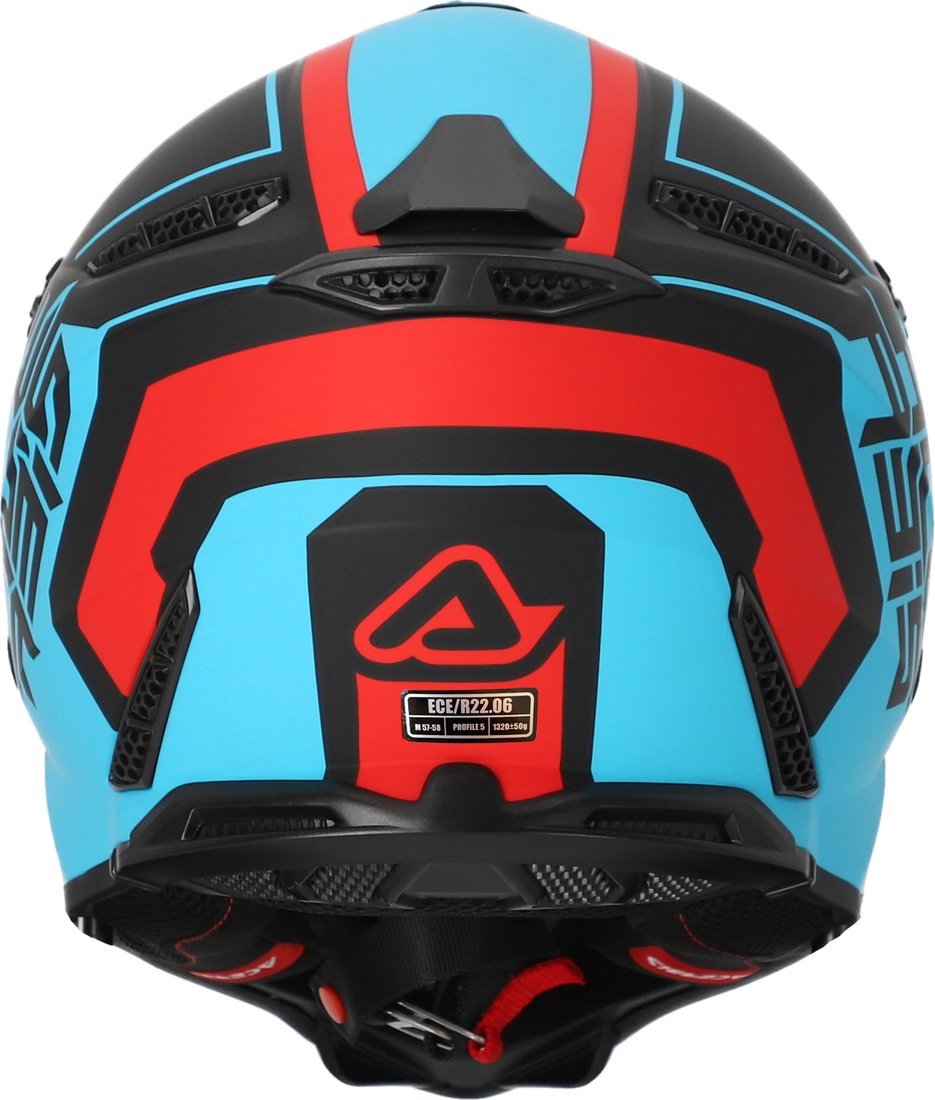 Мотошлем Acerbis Profile 5 22-06 0025274.344.062 (S, красный/синий)