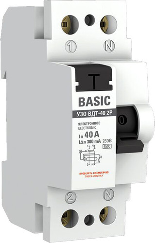 Устройство защитного отключения EKF Basic elcb-2-40-300e-sim