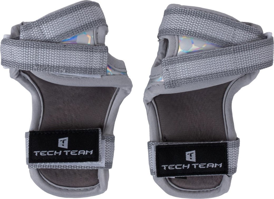 Комплект защиты Tech Team Safe Fit Kids 4.0 NN013888 (L, серый)