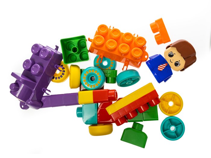 Конструктор Десятое королевство Baby Blocks 03908 Веселый паровозик