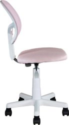 Компьютерное кресло Stool Group Лоло (пластик белый/розовый 5256W Mesh Pink)