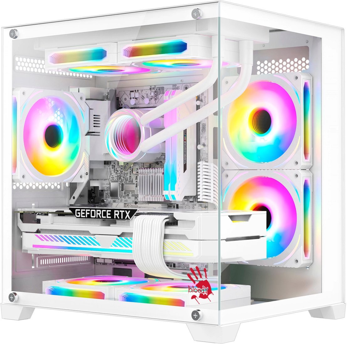 Корпус A4Tech Bloody BD-CC105 (белый)