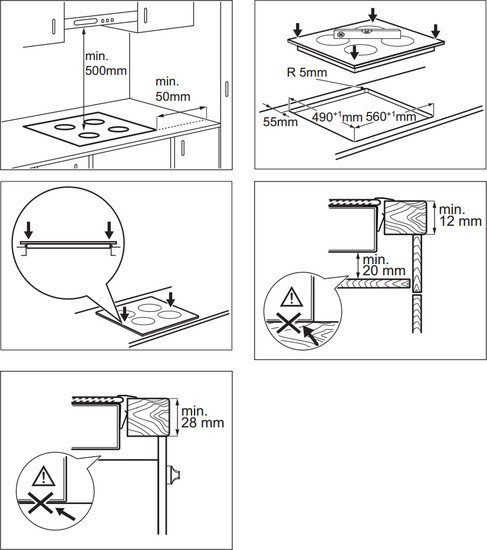 Варочная панель Electrolux EHF6240XXK
