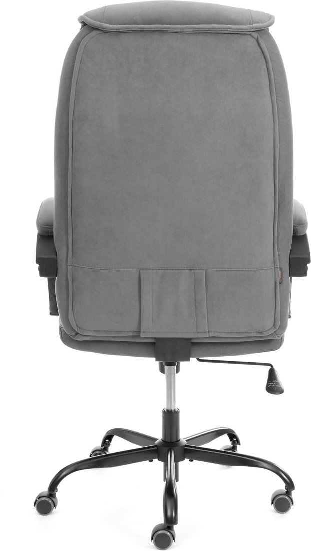 Офисное кресло TetChair Oreon metalBL велюр (серый, 29)