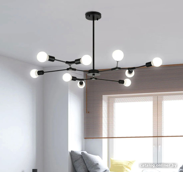 Подвесная люстра ImperiumLoft Late d55 black 193586-26