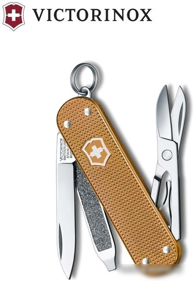 Мультитул Victorinox Classic Alox SD Colors (коричневый)