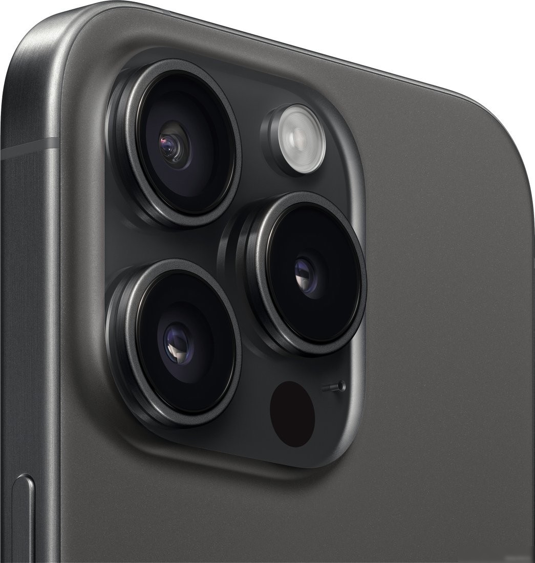 Телефон Apple iPhone 15 Pro 256GB (черный титан)