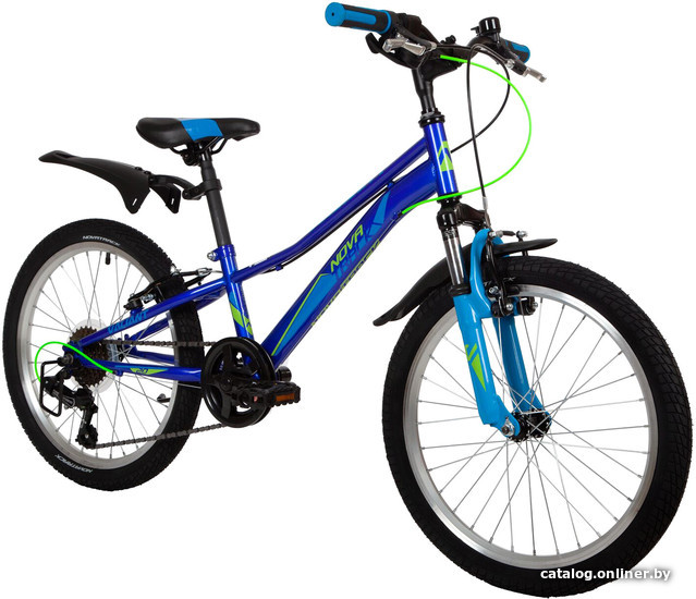Детский велосипед Novatrack Valiant 6.V 20 2022 20SH6V.VALIANT.BL22 (синий)