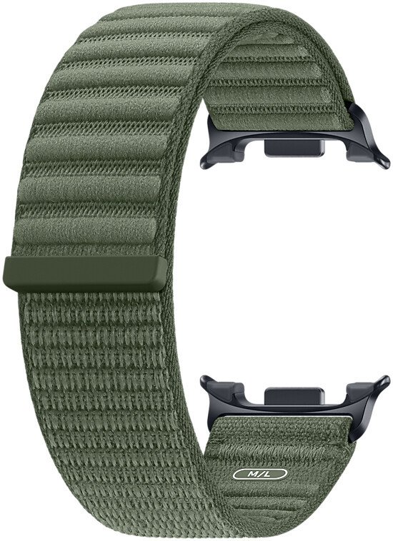 Ремешок Samsung Fabric для Samsung Galaxy Watch9 (M/L, оливковый)
