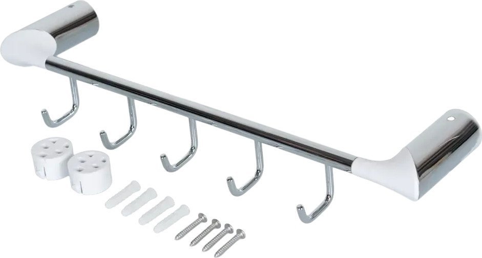 Крючок для ванны Swensa Lock SWR-6600-11-CRM (белый/хром)
