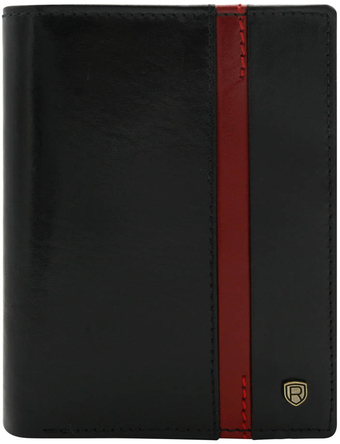 Кошелек Cedar Rovicky N575-RVTP (черный/красный)