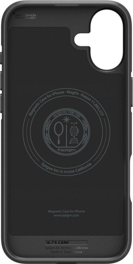 Чехол для телефона Spigen Core Armor Mag Magsafe для iPhone 16 Matte Black